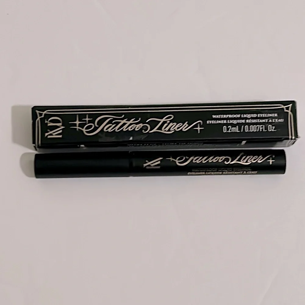 KVD Tattoo Pencil Liner Waterproof Long-Wear Gel Eyeliner & LIQUID EYELINER MINI